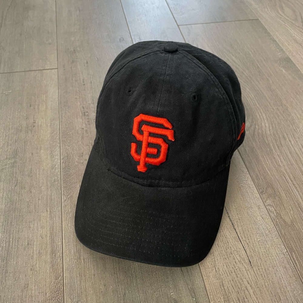 Black and Orange San Francisco Hat